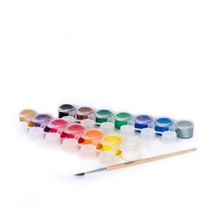 Crayola Темперные краски 14 цветов, с кистью (3978) (фото modal nav 1)