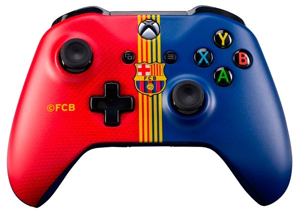 Геймпад Microsoft Xbox One Wireless Controller FC Barcelona (фото modal 1)