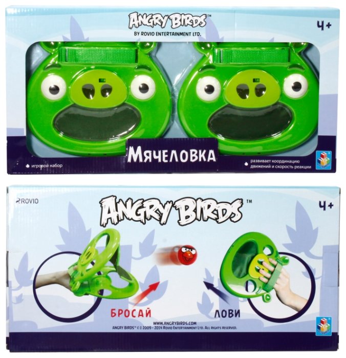 Игровой набор 1 TOY Angry Birds Мячеловка (Т56600) (фото modal 2)