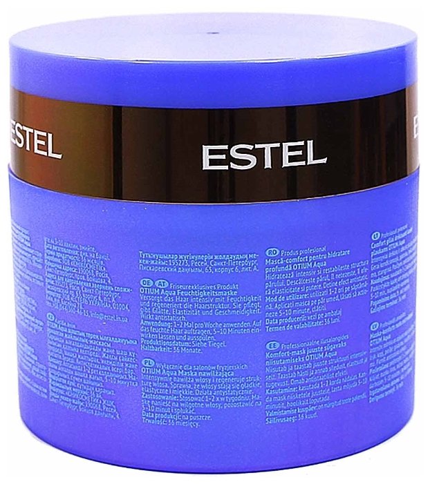 Estel Professional OTIUM AQUA Комфорт-маска для интенсивного увлажнения волос (фото modal 4)