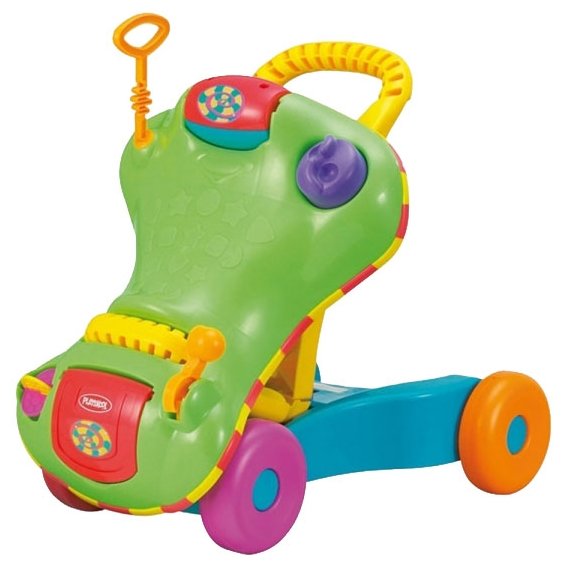 Каталка-игрушка Playskool Explore 'n Grow Step Start Walk 'n Ride (05545) со звуковыми эффектами (фото modal 5)