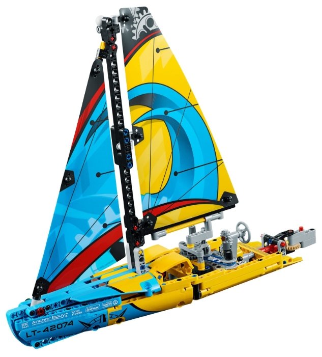 Конструктор LEGO Technic 42074 Гоночная яхта (фото modal 2)
