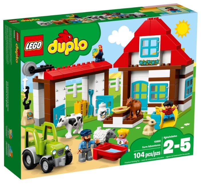 Конструктор LEGO Duplo 10869 День на ферме (фото modal 1)