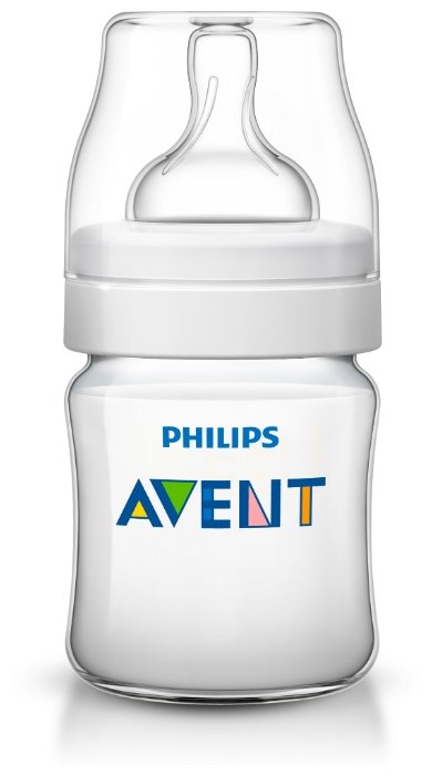 Philips AVENT Бутылочки полипропиленовые Classic+ SCF560/27 125 мл, 2 шт. с рождения (фото modal 2)