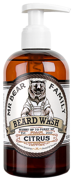 Mr. Bear Family Шампунь для бороды Citrus (фото modal 1)