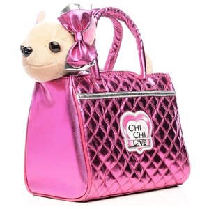 Мягкая игрушка Simba Chi chi love Чихуахуа Гламур с розовой сумочкой 20 см (фото modal nav 2)