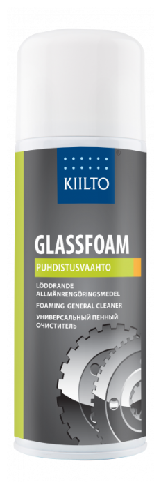 Пенный спрей KiiltoClean Glassfoam для очистки стекла (фото modal 1)
