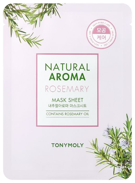 TONY MOLY тканевая маска Natural Aroma Rosemary оздоравливающая (фото modal 1)