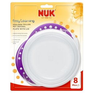 Тарелка NUK Easy Learning для обучения самостоятельному приему пищи мелкая в ассортименте (фото modal nav 8)