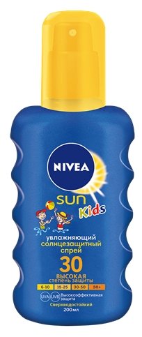 Nivea Sun Kids детский солнцезащитный спрей SPF 30 (фото modal 1)