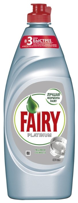 Fairy Средство для мытья посуды Platinum Ледяная свежесть (фото modal 2)
