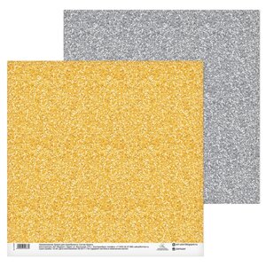 Бумага Арт Узор 30.5x30.5 см, 1 лист, Блестящий песок (фото modal nav 1)