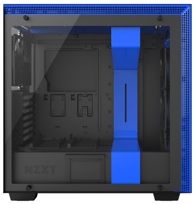 Компьютерный корпус NZXT H700i Black/blue (фото modal 6)