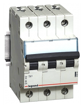 Автоматический выключатель Legrand TX3 3P (C) 6kA (фото modal 1)