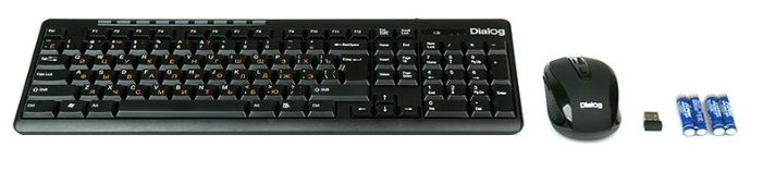 Клавиатура и мышь Dialog KMROP-4020U Black USB (фото modal 4)
