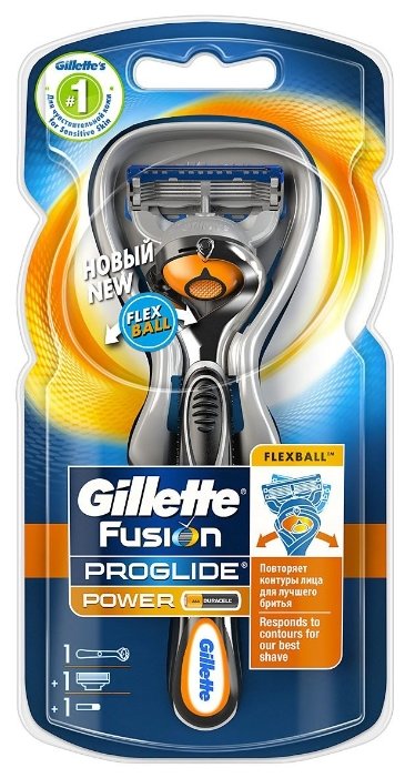 Бритвенный станок Gillette Fusion ProGlide Power (фото modal 1)