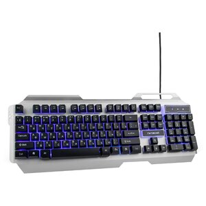 Клавиатура и мышь Гарнизон GKS-510G Silver-Black USB (фото modal nav 3)