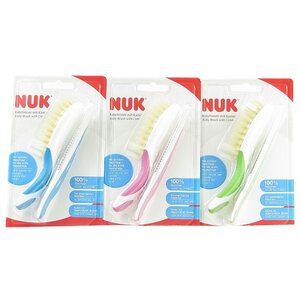 Набор расчесок NUK Baby Brush & Comb цвет в ассортименте (фото modal nav 2)