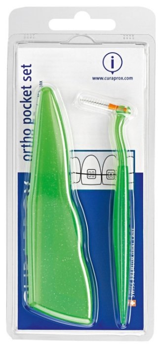 Зубной ершик Curaprox Ortho pocket set (фото modal 1)