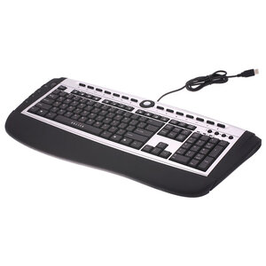 Клавиатура Oklick 360 M Multimedia Keyboard Black USB (фото modal nav 2)