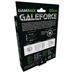 Система охлаждения для корпуса GameMax Galeforce 32 x Green LED (фото modal nav 5)