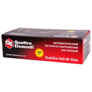 Стабилизатор напряжения Quattro Elementi Stabilia W-Slim 500 (фото modal nav 4)