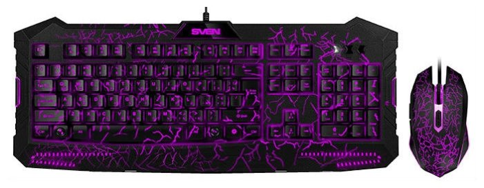 Клавиатура и мышь SVEN GS-9400 Black USB (фото modal 3)