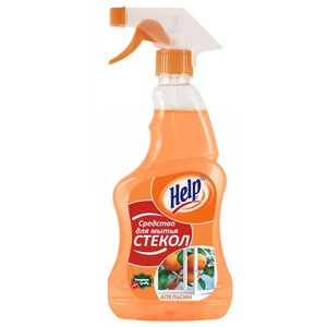 Спрей Help Апельсин для мытья стекол (триггер) (фото modal nav 1)