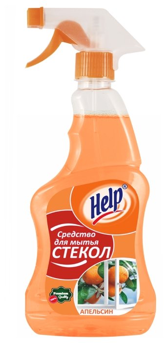 Спрей Help Апельсин для мытья стекол (триггер) (фото modal 1)
