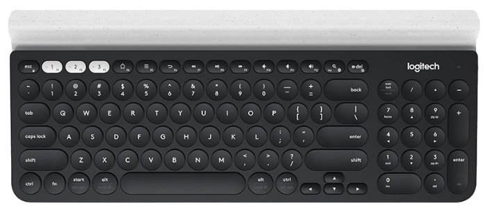 Клавиатура Logitech K780 Multi-Device Wireless Keyboard Black Bluetooth (фото modal 1)