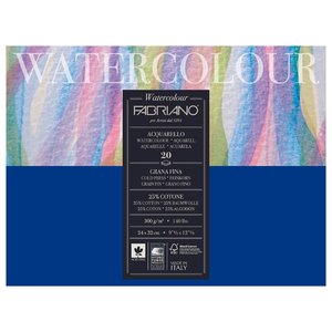 Альбом для акварели Fabriano Watercolour 24 х 32 см, 300 г/м², 20 л. (фото modal nav 1)