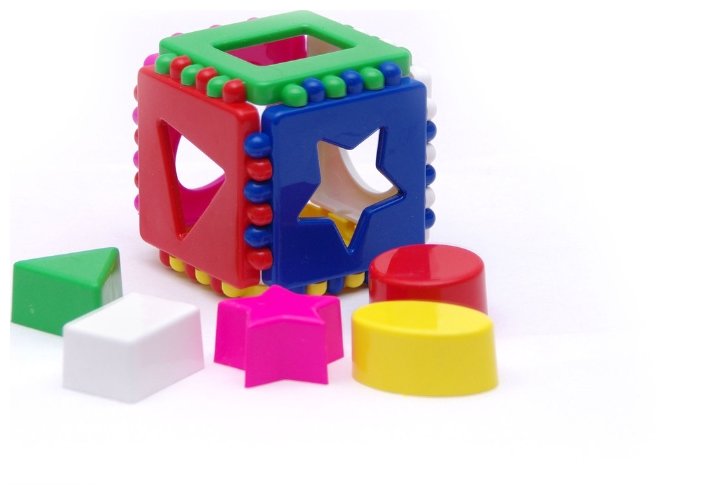 Сортер Karolina toys Кубик логический малый (фото modal 1)