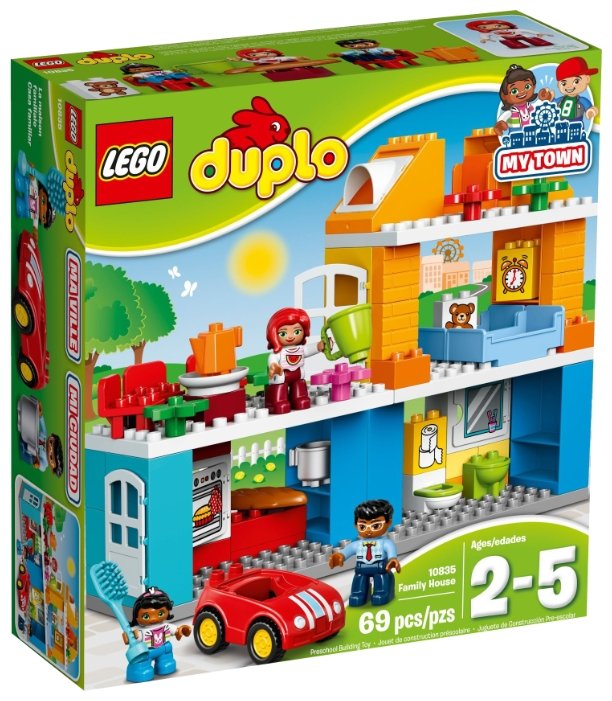 Конструктор LEGO Duplo 10835 Семейный дом (фото modal 1)