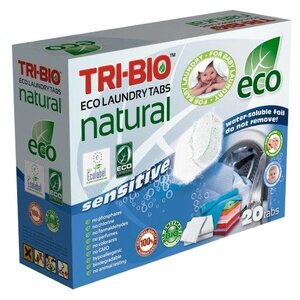 Таблетки TRI-BIO Эко для стирки белья 