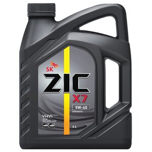 Моторное масло ZIC X7 5W-40 4 л (фото modal nav 1)