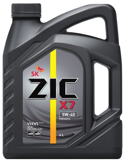 Моторное масло ZIC X7 5W-40 4 л (фото modal 1)