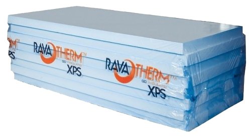 Экструдированный пенополистирол (XPS) RAVATHERM XPS STANDARD 118.5х58.5см 40мм 8 шт (фото modal 1)