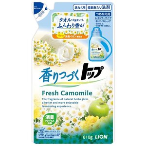 Жидкость для стирки Lion Top Fresh аромат ромашки и зеленого яблока (Япония) (фото modal nav 3)