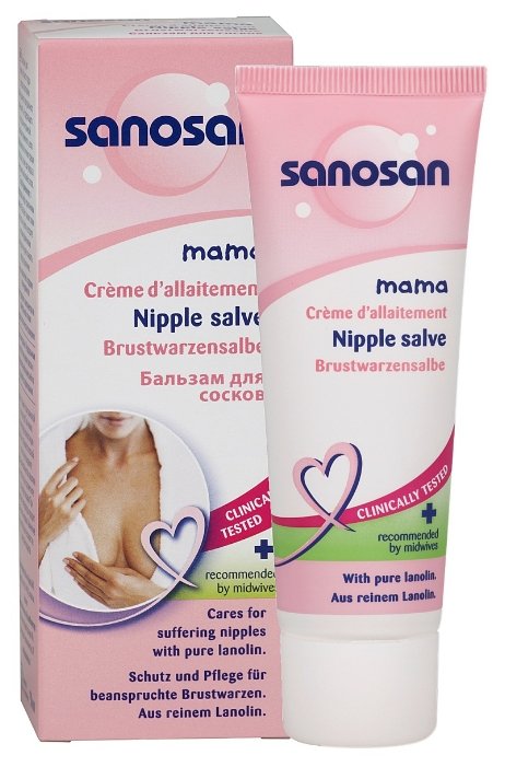 Sanosan Бальзам для сосков и кожи в области груди (фото modal 1)