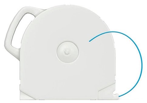 ABS пруток 3D Systems CubeX 1.75 мм светящийся неоновый синий (фото modal 1)