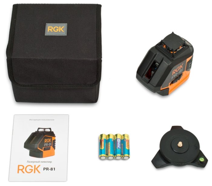 Лазерный уровень RGK PR-81 (фото modal 5)