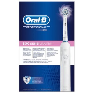 Электрическая зубная щетка Oral-B Pro 800 Sensi UltraThin (фото modal nav 3)
