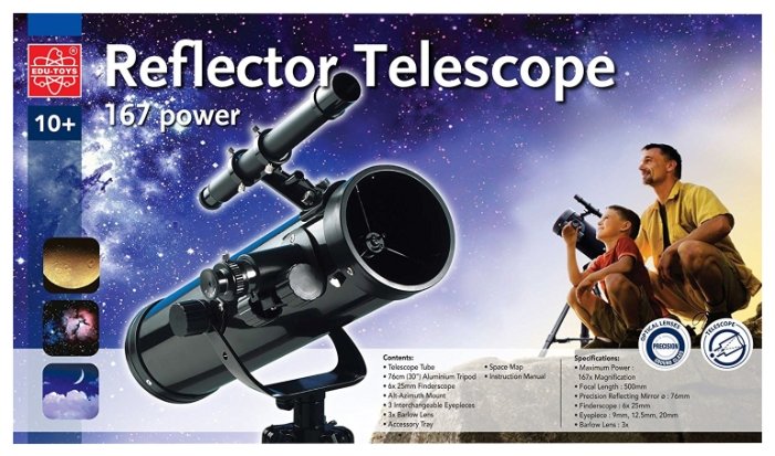 Телескоп Edu Toys RT576 (фото modal 2)