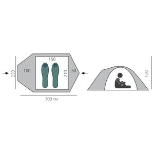 Палатка Btrace Shield 2 (фото modal nav 2)