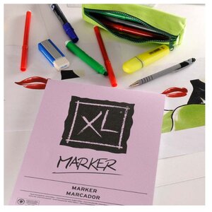 Альбом для маркеров Canson XL Marker 42 х 29.7 см (A3), 70 г/м², 100 л. (фото modal nav 2)