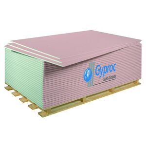 Гипсокартонный лист (ГКЛ) Gyproc ГСП-DF огнестойкий 2500х1200х12.5мм (фото modal nav 1)