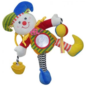 Подвесная игрушка Biba Toys Клоун (MS032) (фото modal nav 1)