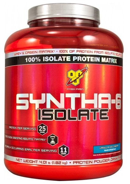 Протеин BSN Syntha-6 Isolate (1.82 кг) (фото modal 3)
