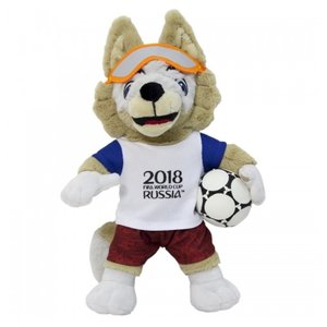 Мягкая игрушка 1 TOY FIFA-2018 Волк Забивака 21 см (фото modal nav 1)