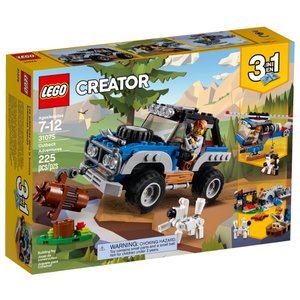 Конструктор LEGO Creator 31075 Приключения в глуши (фото modal nav 1)